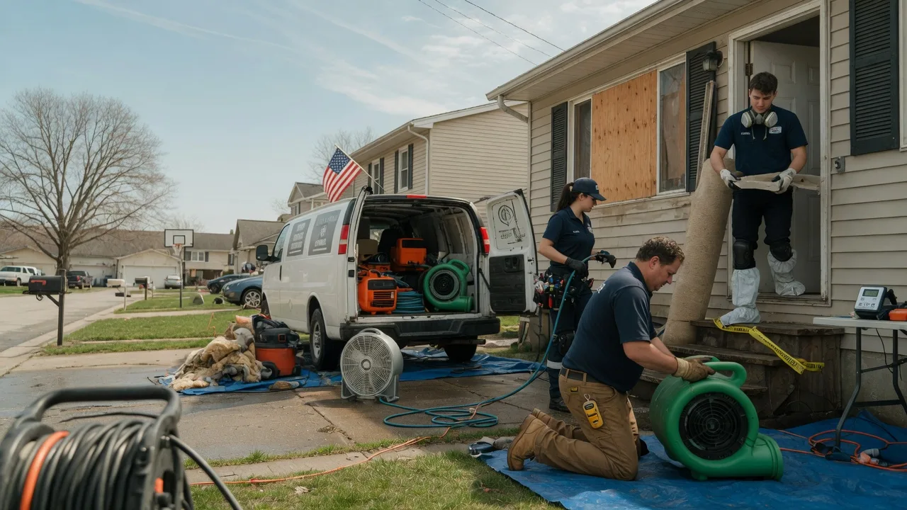 Water Damage Restoration in Linesville, PA near me